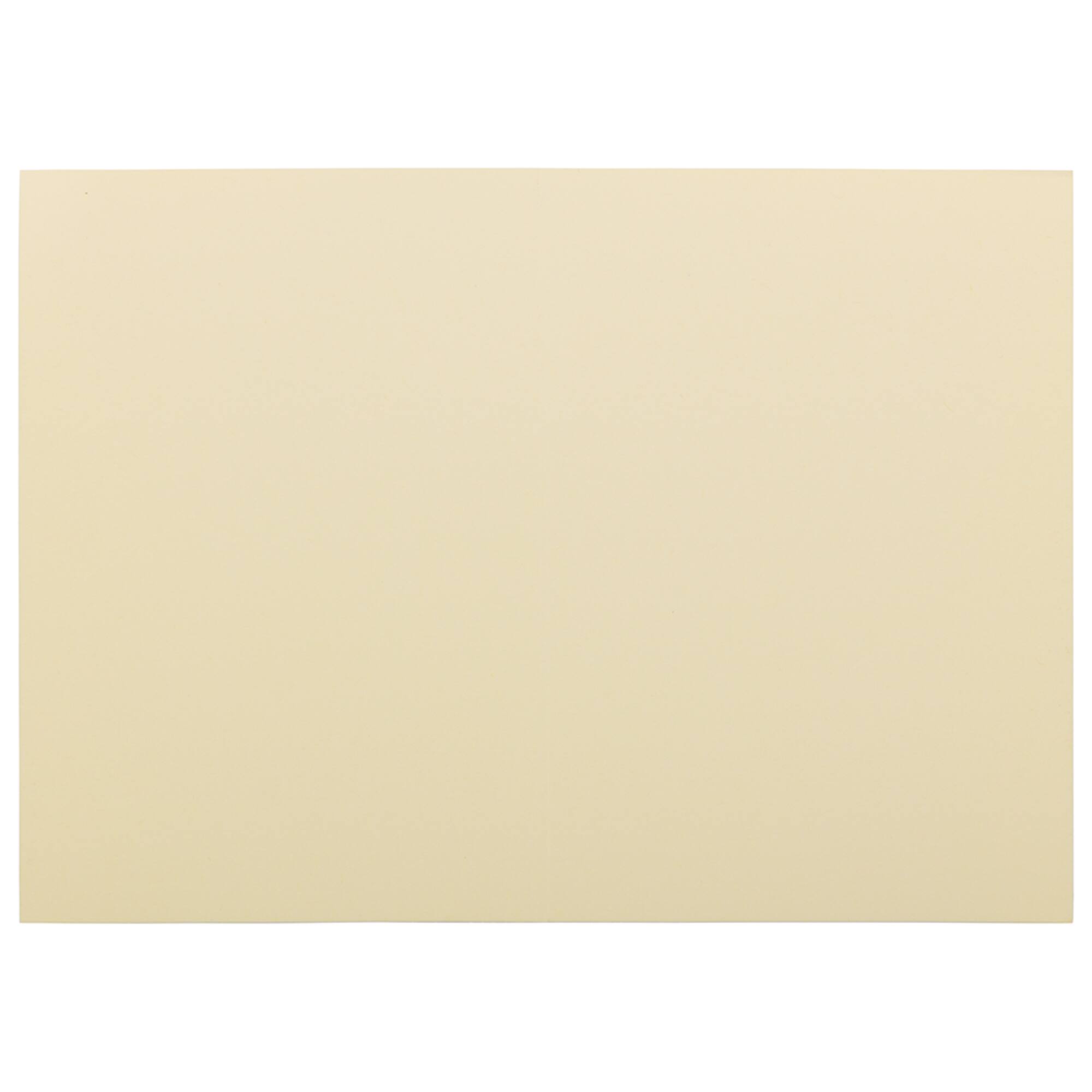 JAM Paper A7 Strathmore Ivory Wove Fold Over Cards